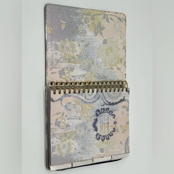Journal notebook organizer Binder goals to do spiral notebook binder floral - Picture 3 of 11